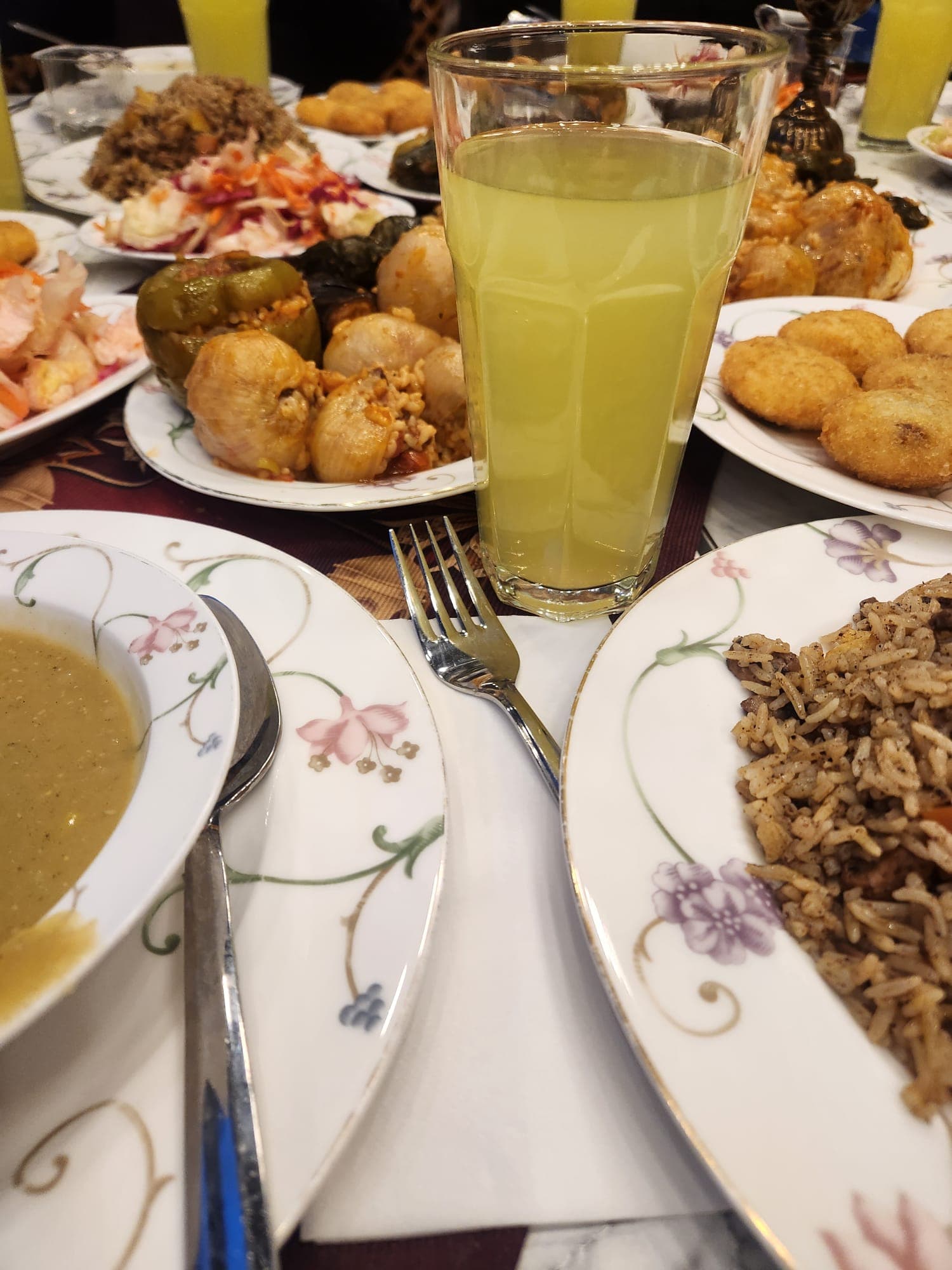 ورشة الرسم على الفخار مع افطار عراقي